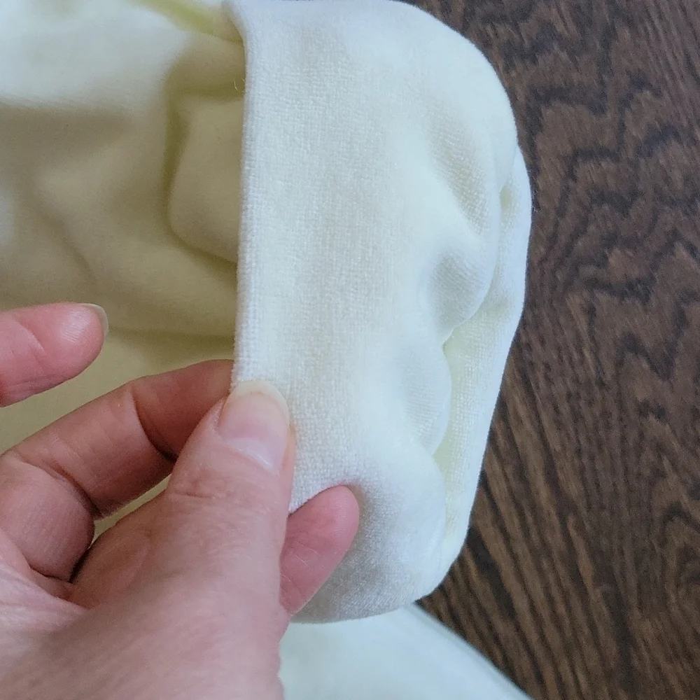 Baby Yellow Unisex Sleep Warm Sack Puffy Padded Sleeping Bag Blanket Embroidery